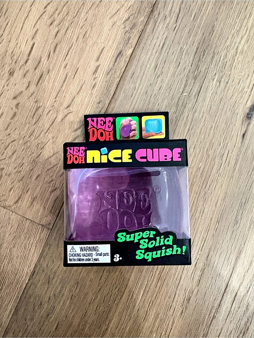 Nee Doh Nice Cube / Glowy Ghost / World's Smallest Nee Doh Glowy Ghost Nice Cube